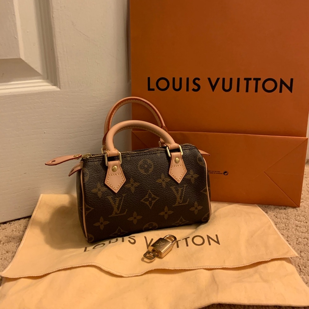 Authentic Louis Vuitton mini speedy HL